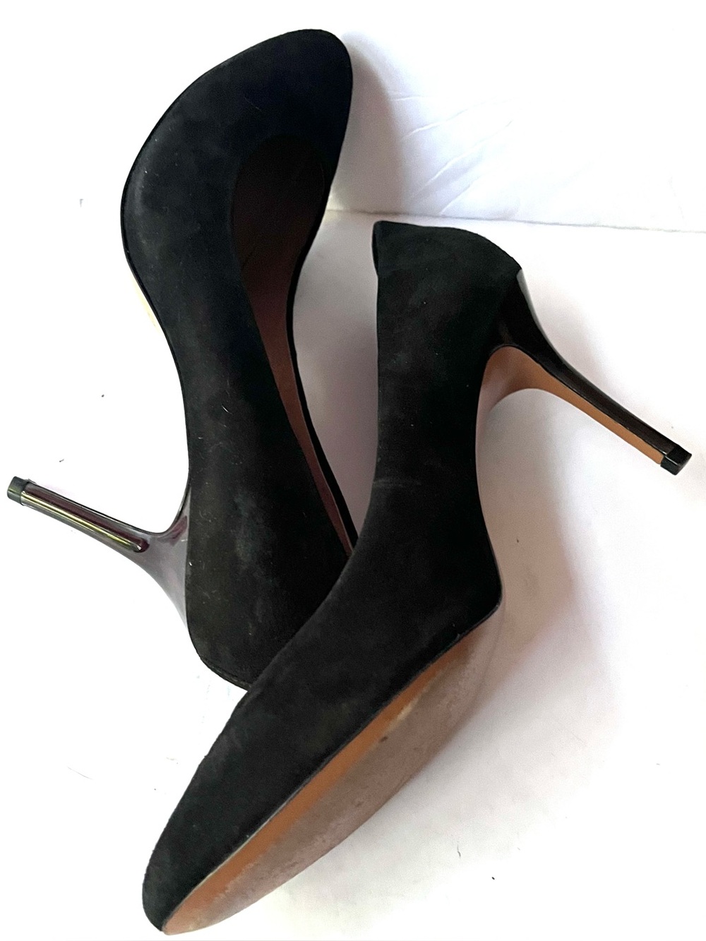 Coach Black Suede Pumps